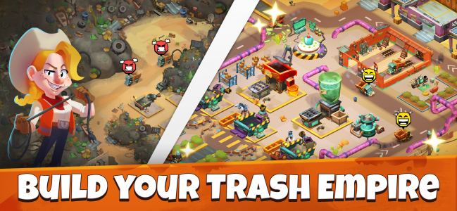 اسکرین شات 2 بازی Idle Junkyard Tycoon: Be Rich!