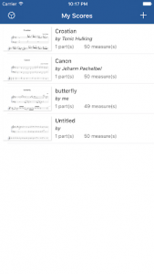 اسکرین شات برنامه Notation Pad - Sheet Music Score Composer 1