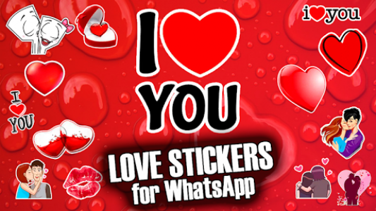 اسکرین شات برنامه Love Stickers for WhatsApp - WAStickerApps ❤️❤️❤️ 1