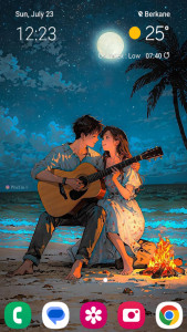 اسکرین شات 2 برنامه Love Wallpaper