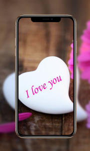 اسکرین شات برنامه Love Wallpaper 3