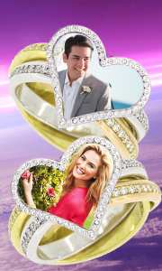 اسکرین شات 2 برنامه Lovely Ring Photo Frames
