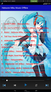 اسکرین شات 6 برنامه Hatsune Miku Offline Music