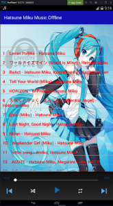 اسکرین شات برنامه Hatsune Miku Offline Music 6