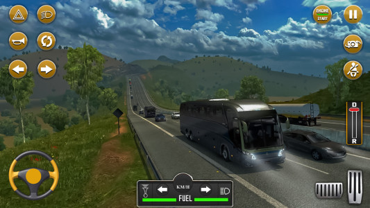اسکرین شات بازی Public Coach Driving Simulator 3