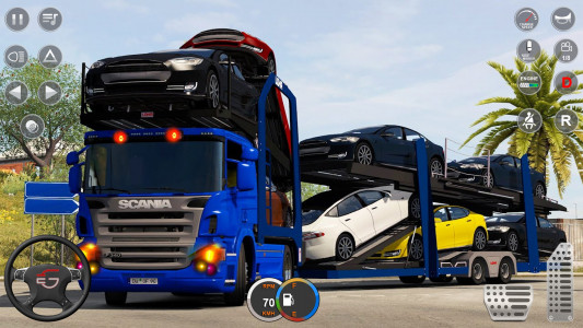 اسکرین شات بازی Police Transport Truck Game 2