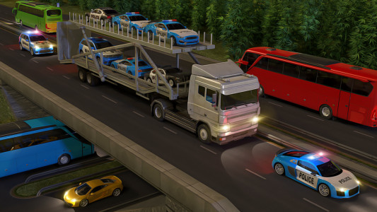 اسکرین شات بازی Police Transport Truck Game 3