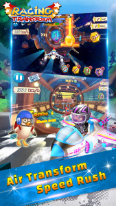 اسکرین شات 1 بازی Racing Transform - Sky Race