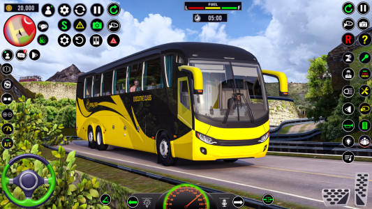 اسکرین شات بازی Bus game: City Bus Simulator 4