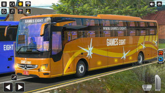 اسکرین شات بازی Bus game: City Bus Sim G8 7