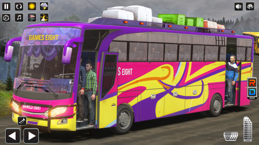 اسکرین شات بازی Bus game: City Bus Sim G8 5