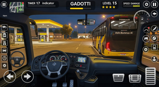 اسکرین شات 6 بازی Bus game: City Bus Sim G8
