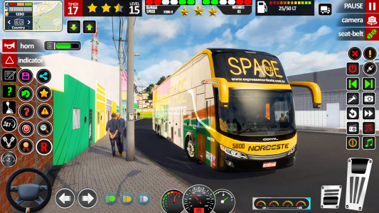 اسکرین شات بازی Bus game: City Bus Simulator 3