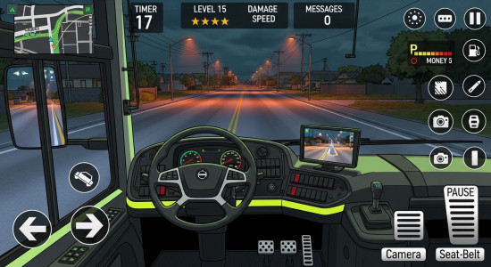 اسکرین شات 2 بازی Bus game: City Bus Sim G8
