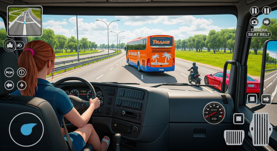 اسکرین شات 7 بازی Bus game: City Bus Sim G8