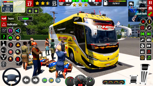 اسکرین شات بازی Bus game: City Bus Simulator 7