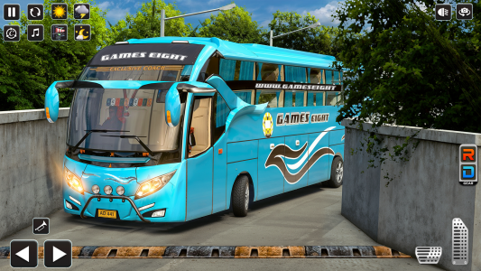 اسکرین شات بازی Bus game: City Bus Sim G8 2