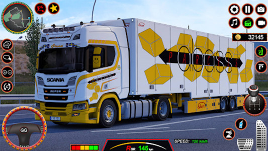 اسکرین شات بازی Real City Cargo Truck Driving 3
