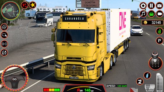 اسکرین شات بازی Real City Cargo Truck Driving 2