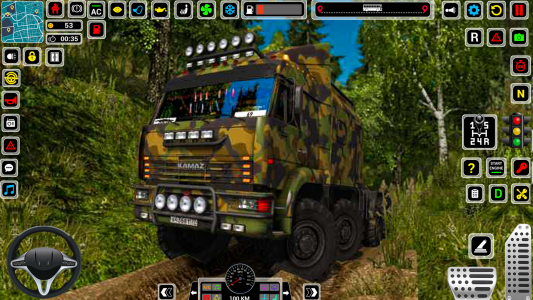 اسکرین شات بازی Modern Army Truck Simulator 4