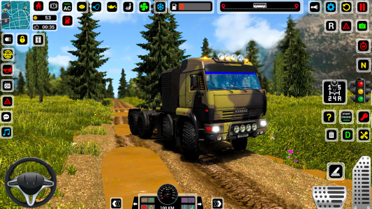 اسکرین شات بازی Modern Army Truck Simulator 2