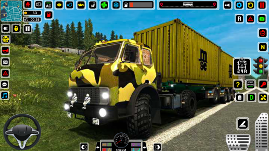 اسکرین شات بازی Modern Army Truck Simulator 1