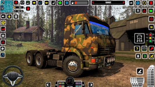 اسکرین شات بازی Modern Army Truck Simulator 3
