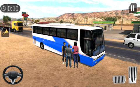 Play City Coach Bus Parking Adventure Simulator 2020