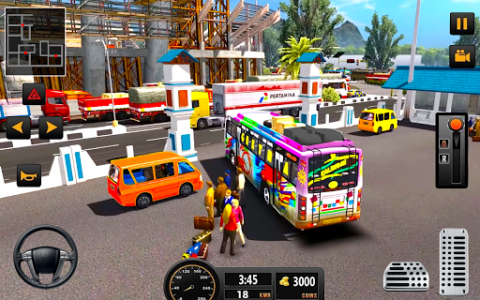 اسکرین شات بازی New Bus Parking Game: Bus Parking Games 2020 8