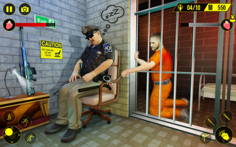 اسکرین شات برنامه Prison Escape Jail Break Games 1