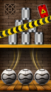 اسکرین شات 4 بازی Can Knockdown Ball Hit Game