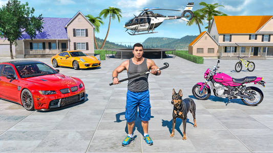 اسکرین شات 1 برنامه Gangster Game Crime Mafia City