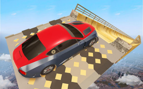 اسکرین شات برنامه Mega Ramp Car Stunts Simulator 2