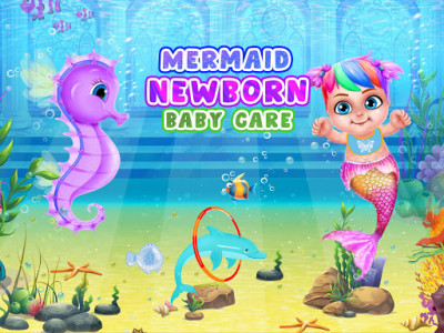 اسکرین شات برنامه Mermaid Newborn Baby Care 4