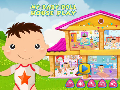 اسکرین شات بازی My Baby Doll House Play 1