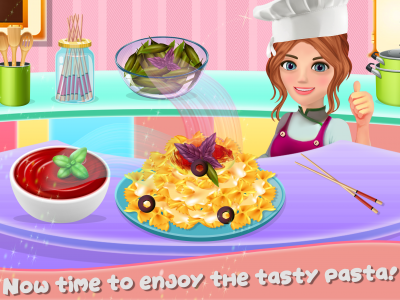 اسکرین شات برنامه Pasta Making Food Kitchen Chef 4