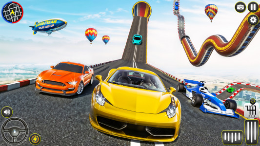 اسکرین شات برنامه Gt Car Stunt Ramp Car Games 3D 7