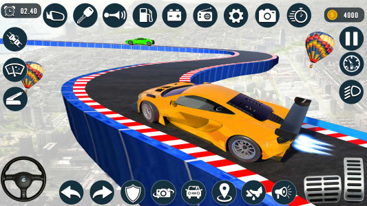 اسکرین شات برنامه GT Car Stunts Crazy Car Racing 8