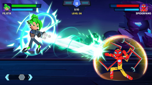 اسکرین شات بازی Super Stickman Fighting Battle 4