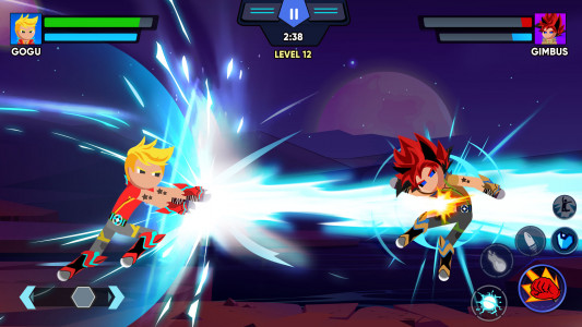 اسکرین شات بازی Super Stickman Fighting Battle 5