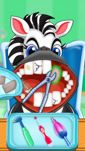 اسکرین شات 2 بازی Pet Doctor Dentist Teeth Game