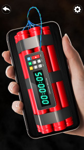 اسکرین شات 1 بازی Time Bomb Prank: Broken Screen