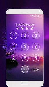 اسکرین شات برنامه Keypad lock screen 5