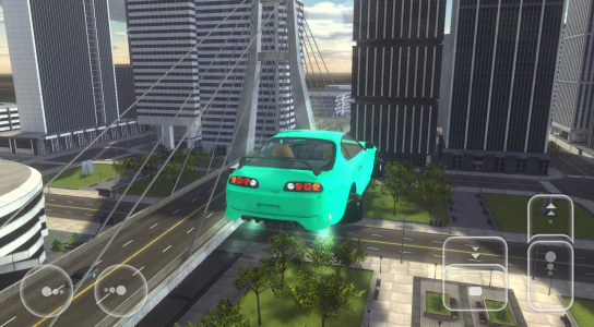 اسکرین شات بازی Flying Car Futuristic City 1