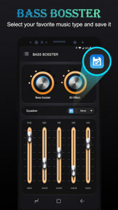 اسکرین شات برنامه Bass Booster - Equalizer 6