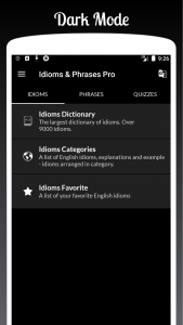 اسکرین شات 1 برنامه English Idioms & Phrases