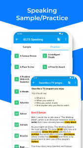 اسکرین شات برنامه IELTS Practice Band 9 4