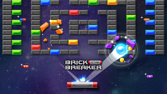 اسکرین شات بازی Brick Breaker Star: Space King 3