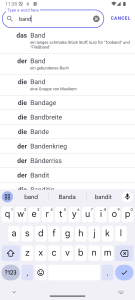 اسکرین شات 2 برنامه Der Die Das