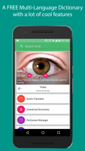 اسکرین شات 1 برنامه Lingoes Dictionary